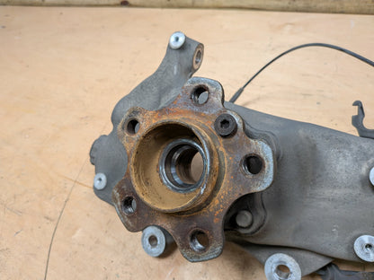 16-19 OEM BMW G11 G12 740 750 AWD Front Left Driver Spindle Hub Carrier Knuckle