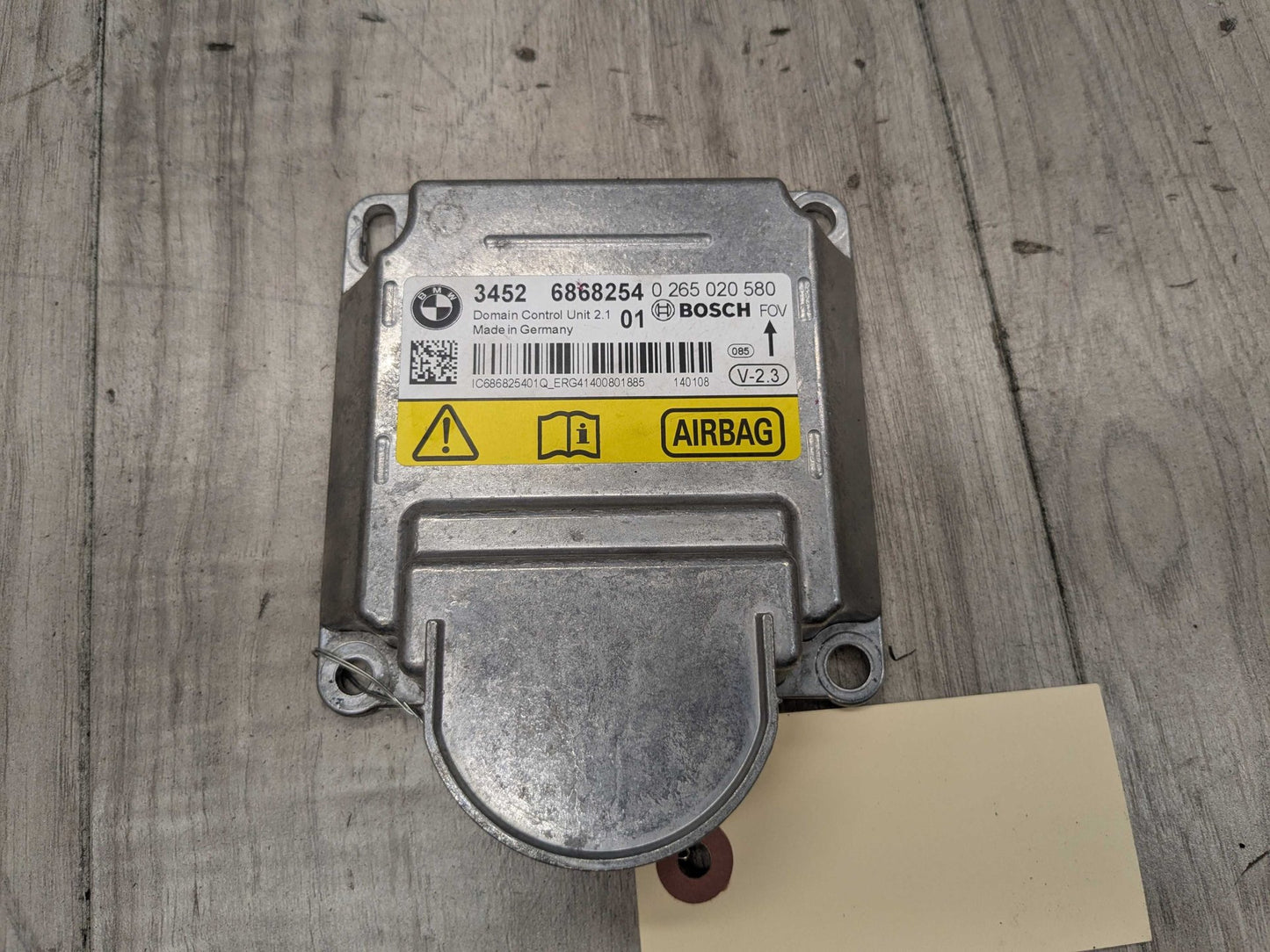 2014 BMW 428i F32 SRS Airbag Air Bag Module 6868254