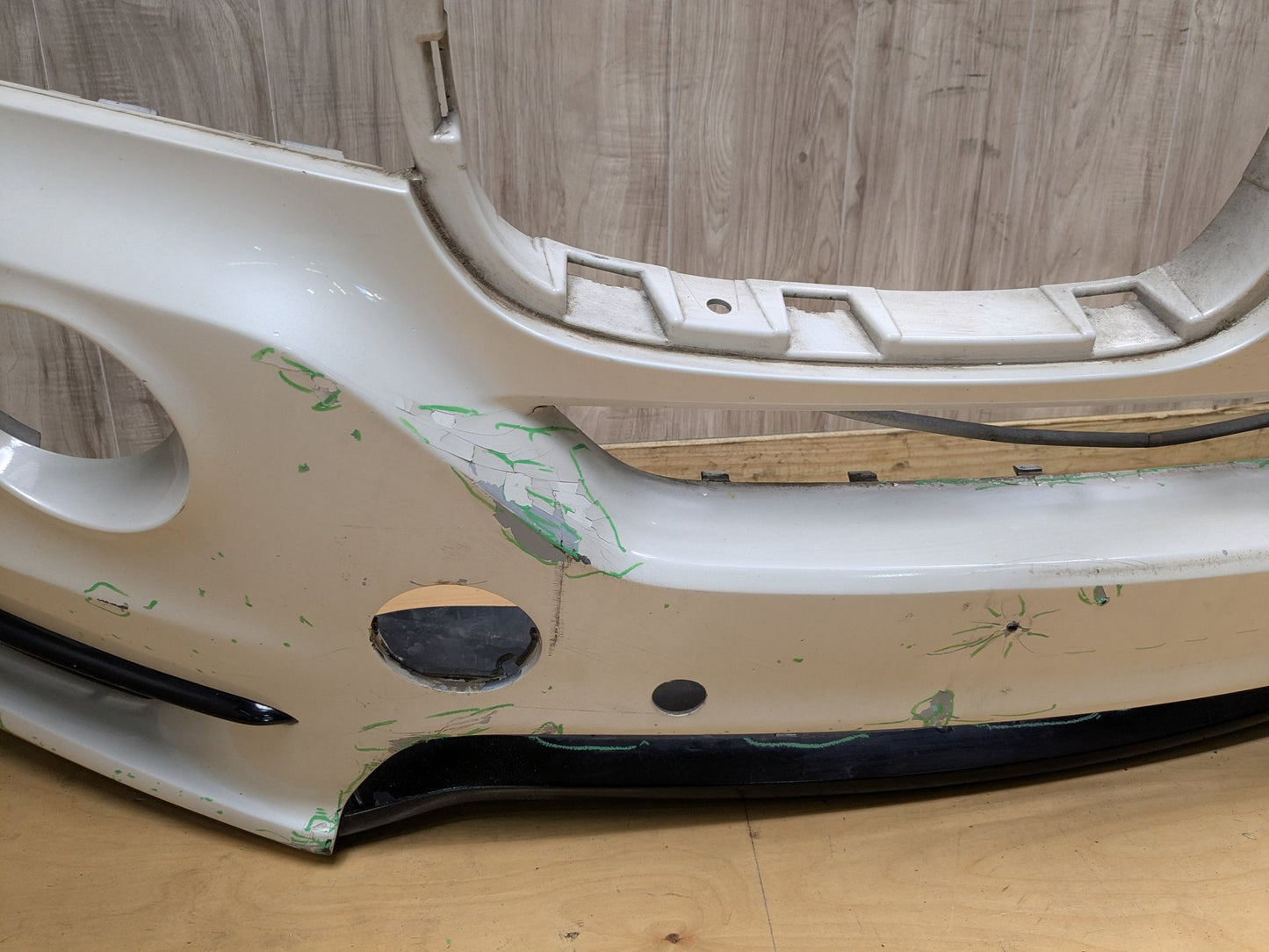 *14-18 OEM BMW F15 X5 Front Bumper Cover Panel White A96 MINERALWEISS METALLIC (A96)