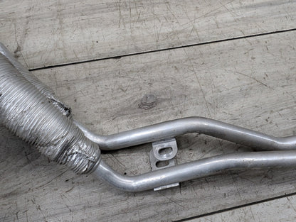 2017-2023 BMW M550i G30 Transmission Oil Cooler Pipe Lines 8602300 16-19 OEM BMW F90 M5 G12 750 G30 M550 Transmission Oil Cooler Line Inlet Outlet OEM