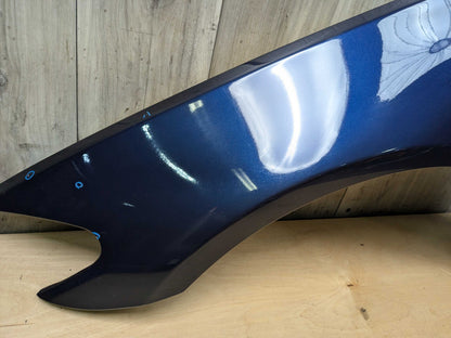 11-16 OEM BMW F10 528 535 550 Left Driver Side Fender Panel Blue A89 IMPERIALBLAU BRILLANTEFFEKT METALLI (A89)