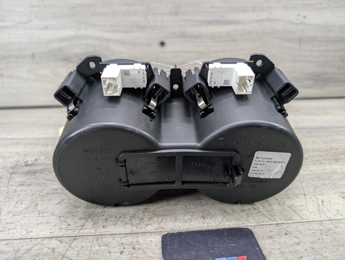 17-25 OEM AUDI A4 A5 RS5 S4 S5 Front Center Console Cup Holder