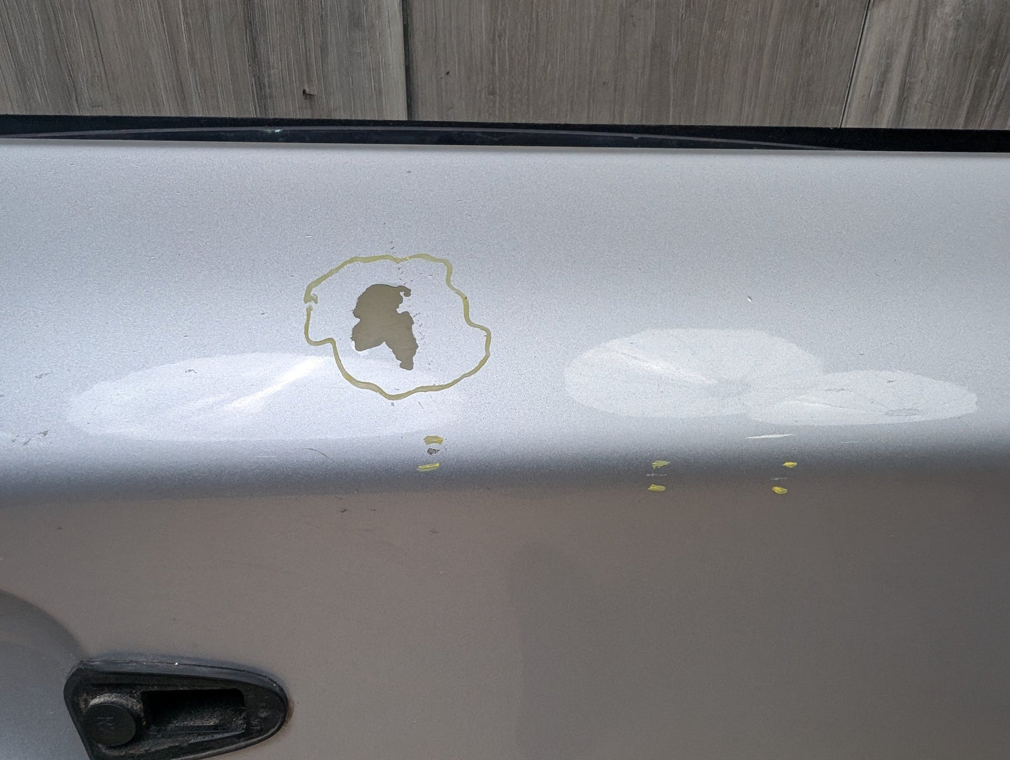 08-13 OEM BMW E82 E88 128 135 Front Right Passenger Door Shell Panel Silver 354 TITANSILBER METALLIC (354)