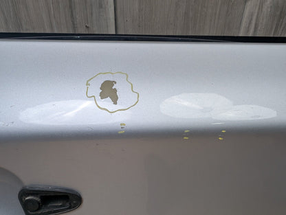 08-13 OEM BMW E82 E88 128 135 Front Right Passenger Door Shell Panel Silver 354 TITANSILBER METALLIC (354)