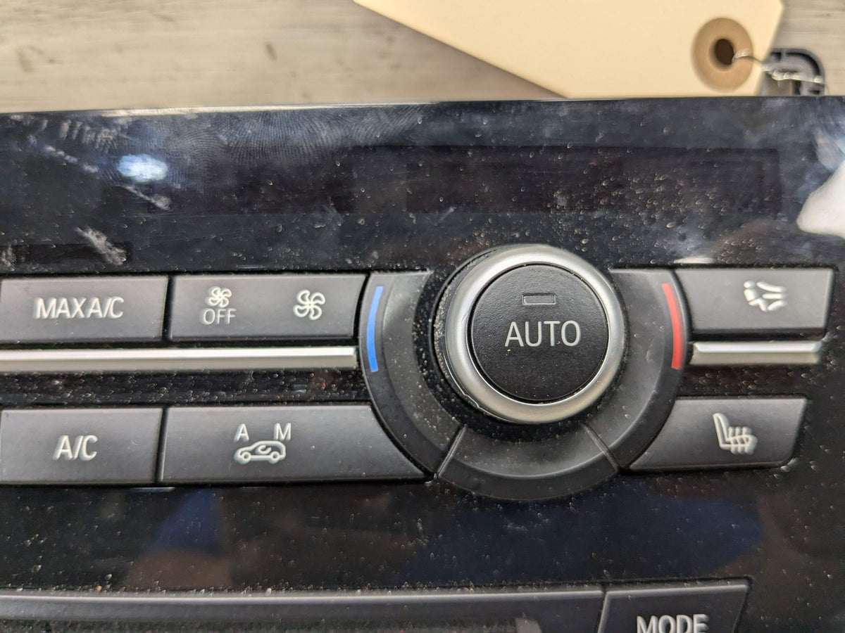 14-18 OEM BMW F15 F85 X5 F16 F86 X6 AC Heater Control Panel Radio Media Switch