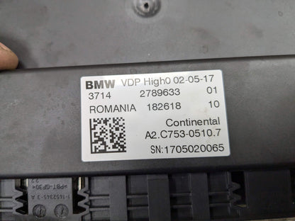 2018 BMW 550i G30 Suspension Module 2789633 OEM BMW G12 G30 M550 750 M760 Active Air Suspension VDP Control Module Unit