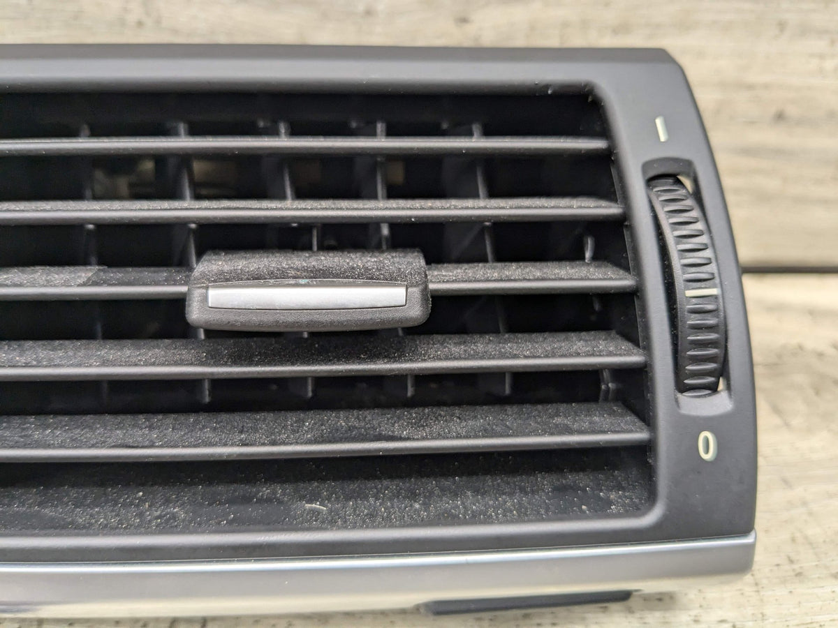 07-14 OEM BMW E70 E71 X5 X6 X5M X6M Dash Center AC Air Vent Grille Hazard Black