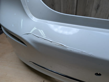 *16-20 OEM BMW F34 340 GT Rear Bumper Cover Panel White A96 MINERALWEISS METALLIC (A96)