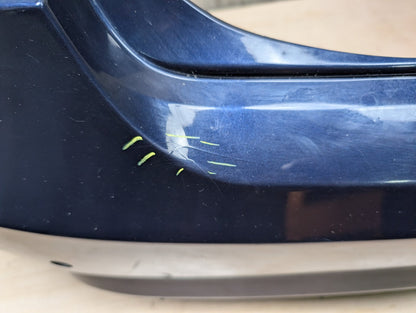 *10-13 OEM Mercedes A207 C207 W207 E350 E550 AMG Rear Bumper Cover w/ Diffuser Blue 890