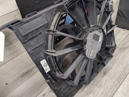 18-20 OEM BMW G30 F90 M5 M550 Engine N63 S63 Radiator Cooling Fan Motor 1000W