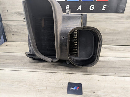 07-14 OEM BMW E70 X5 Left Secondary Auxiliary Cooling Radiator Engine M57 N62