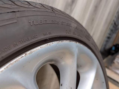 03-08 OEM BMW E85 Z4 Rim Wheel 17x8" ET:47 LA Wheel Turbine Style 106