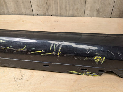 OEM BMW E82 E88 128 135 M SPORT Left Right Side Skirt Rocker Panel Black 668