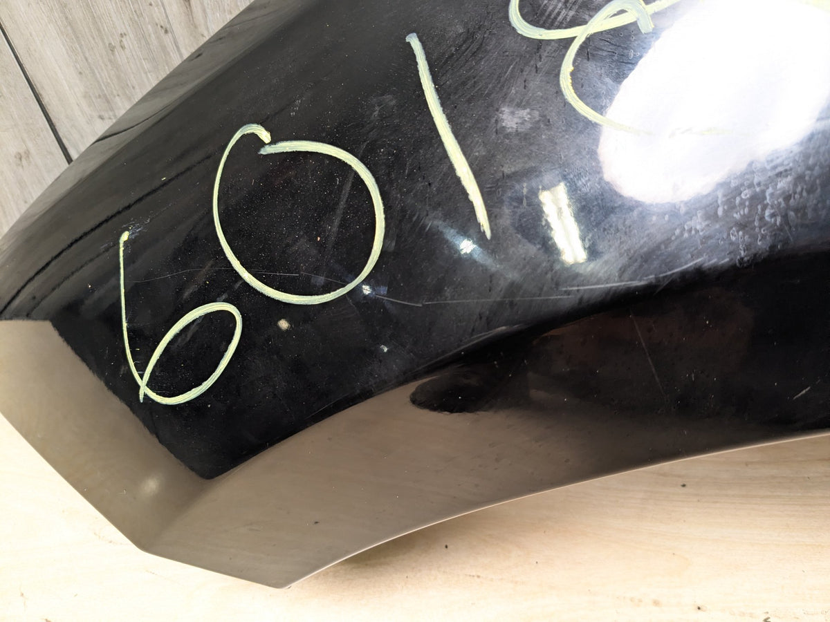 08-13 OEM BMW E82 E88 128 135 Left Driver Side Fender Panel Black SCHWARZ II (668)