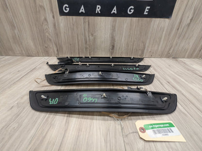 OEM BMW G30 530 540 M550 Front Rear Left Right Illuminated Door Sill Trim SET