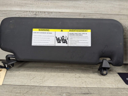 18-24 OEM BMW G01 G02 F97 X3 X4 Left Driver Right Passenger Side Sun Visor Black