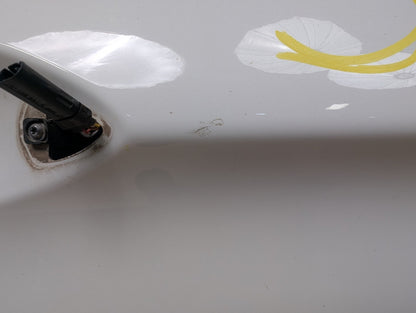 *11-16 OEM BMW F10 528 535 Sedan Rear Right Passenger Door Shell Panel White White 300