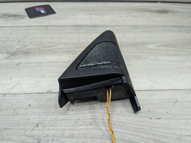 07-13 OEM BMW E92 E93 Right Passenger Audio Tweeter Speakers Cover Harman Kardon