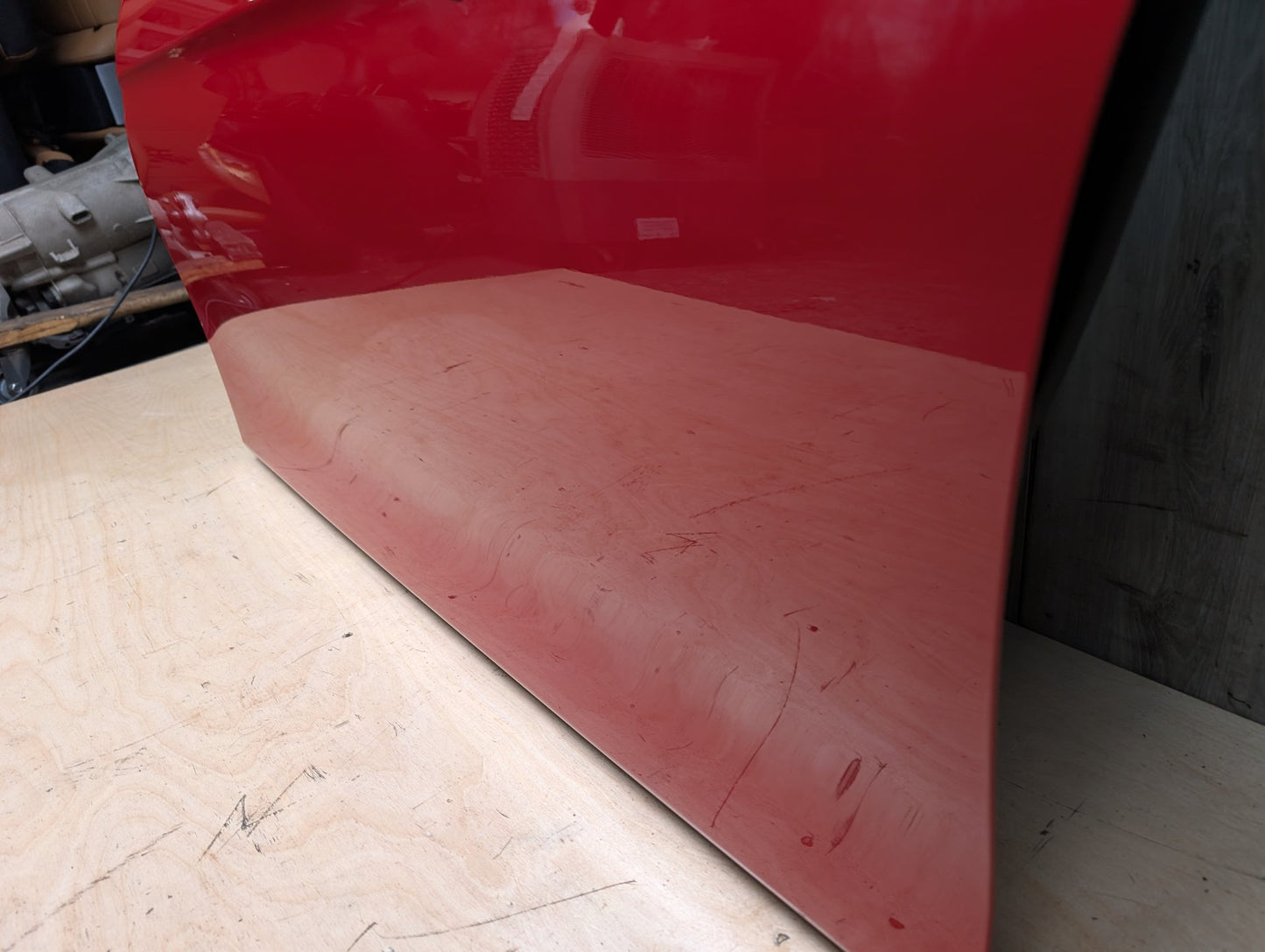 OEM BMW F30 F80 328 330 335 340 M3 Front Left Driver Door Shell Panel Red A75 MELBOURNEROT METALLIC (A75)