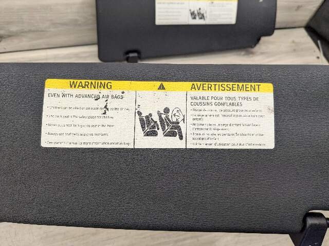 07-13 OEM BMW E70 X5 X5M Front Left Right Interior Sun Visor Black Pair SET