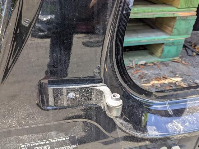 22-24 OEM BMW G26 430 M440 Left Driver Side B Pillar Door Body Cut Structure