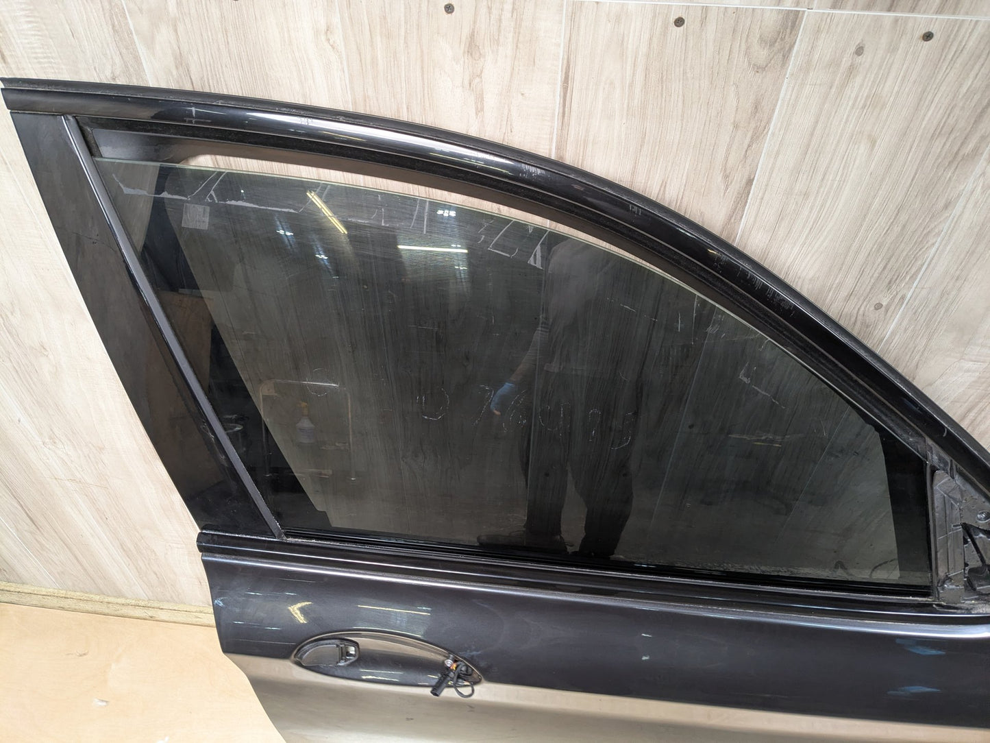 18-24 OEM BMW F97 G01 X3 X3M Front Right Passenger Door Shell Panel Gray A90 SOPHISTOGRAU BRILLANTEFFEKT METALLI (A90)