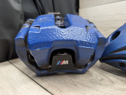 17-23 OEM BMW G30 540 M550 Front Rear Left Right Brake M SPORT Calipers SET Blue