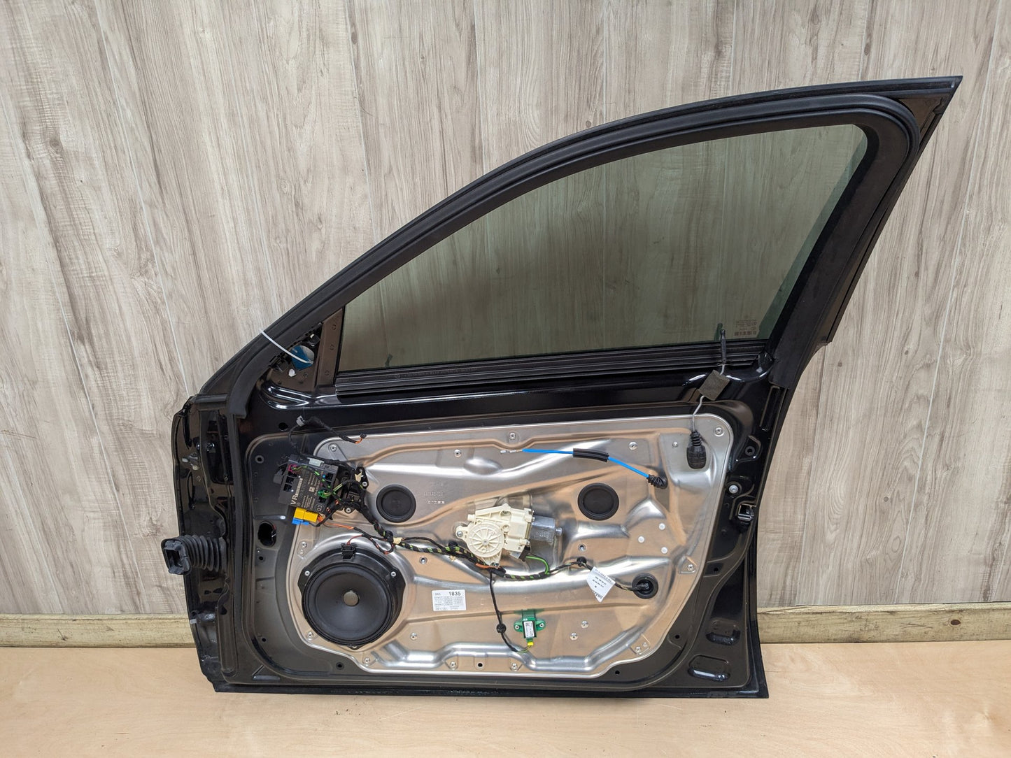 OEM Mercedes W212 E350 E400 E550 Front Right Passenger Door Shell Panel Black 197 (Obsidian black- Metallic finish)