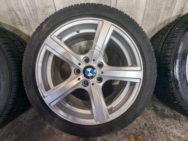 CURB RASH* OEM BMW E89 Z4 Wheels Rims Silver 17x8 ET:29 Star Spoke Style 290 SET