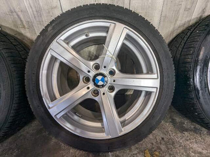 CURB RASH* OEM BMW E89 Z4 Wheels Rims Silver 17x8 ET:29 Star Spoke Style 290 SET