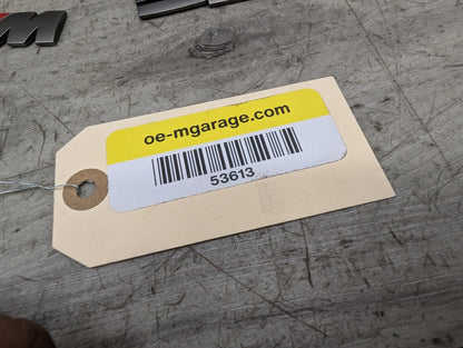 2017-2023 BMW M550i G30- Liftagte Trunk Lid Emblem PN: 8063201