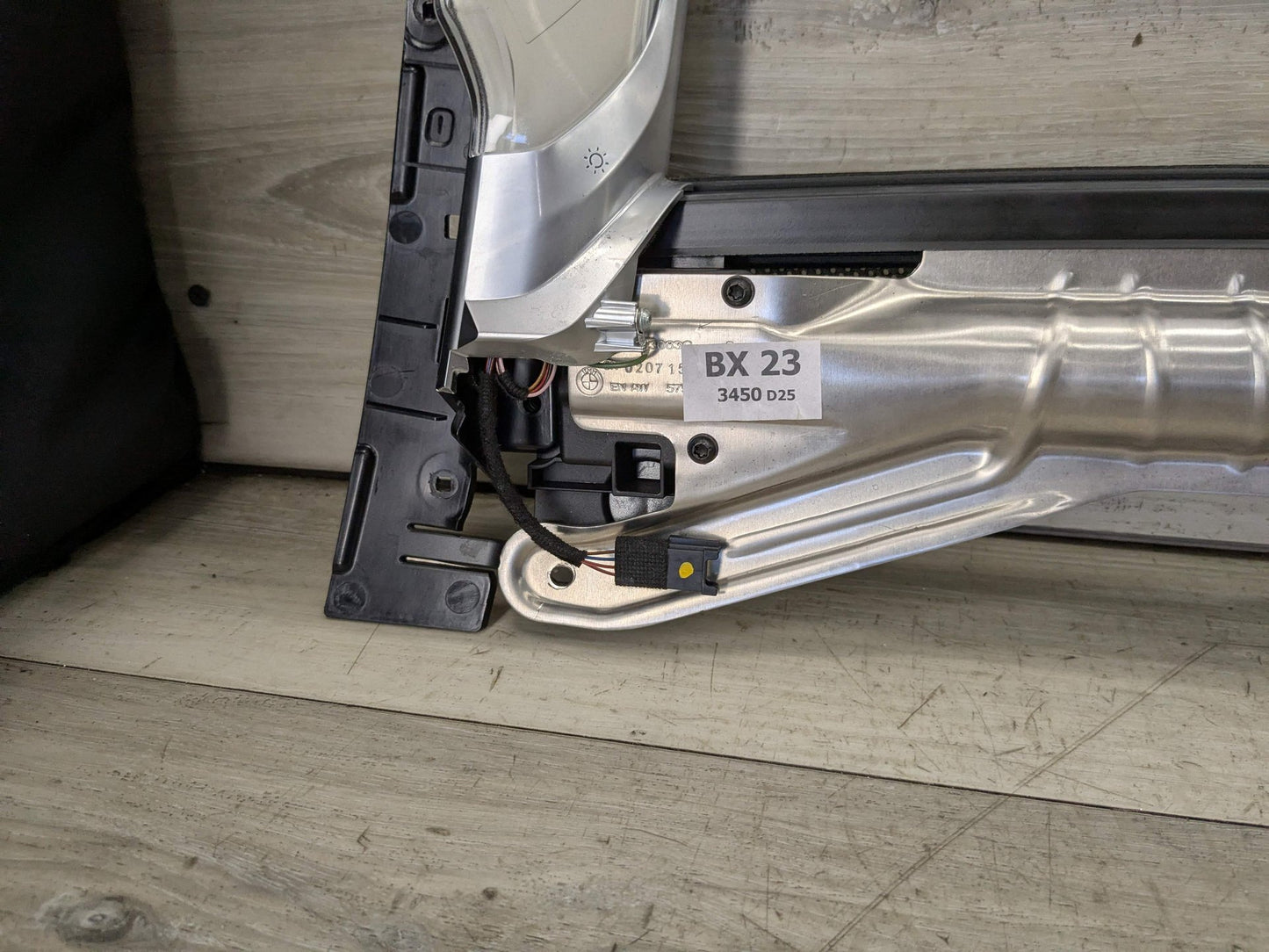 OEM BMW G12 740 750 M760 Rear Right Passenger Door Sun Blind Shade Roller Light