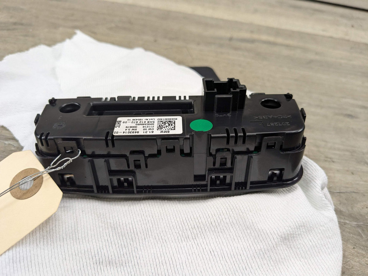 18-24 OEM BMW G01 G02 F97 F98 X3 X4 AC Rear Heater Climate Control Switch Panel