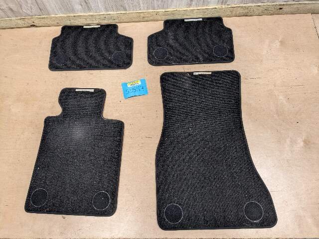OEM BMW F90 G30 530 540 550 M5 Front Rear Left Right Carpet Floor Mats SET Black