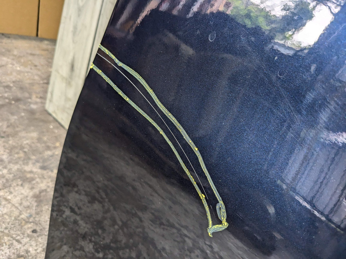 2015 BMW X5 F85 Front Left Driver Door Shell Panel