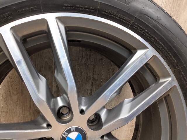 OEM BMW G01 G02 X3 X4 Wheel Rim 19x7.5 ET32 LM Rad Doppelspeiche Style 698M