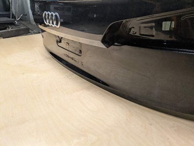 18-20 OEM AUDI Q5 SQ5 Rear Tailgate Liftgate Trunk Lid Black w/ Glass