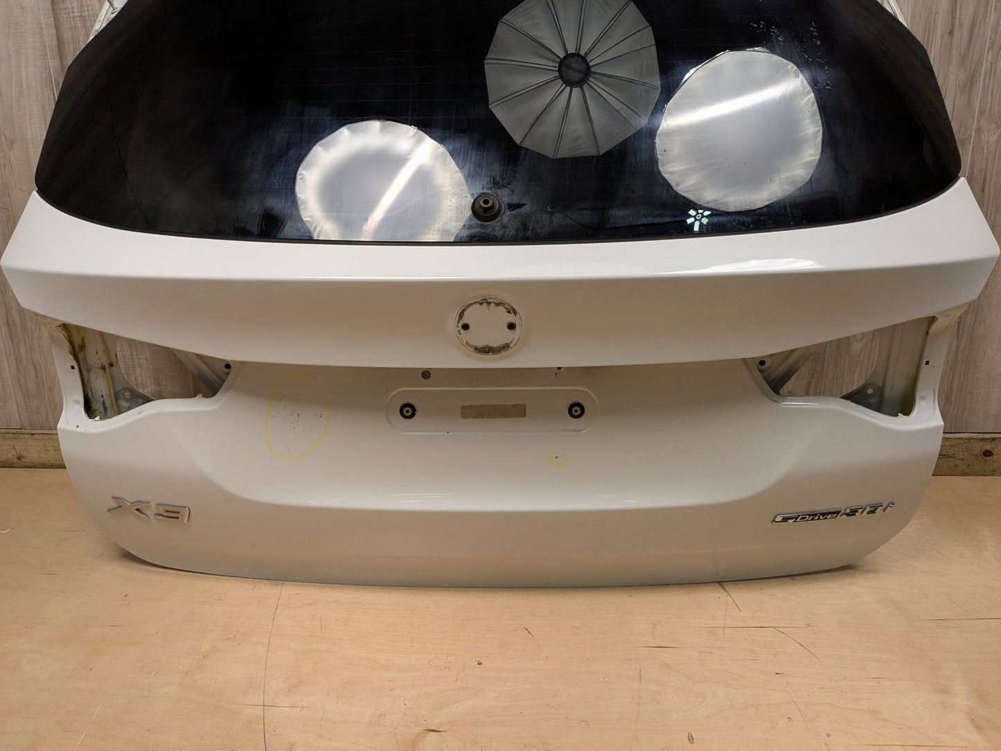 OEM BMW F97 G01 X3 X3M Rear Liftgate Tailgate Trunk Lid Door Shell White 300 ALPINWEISS III (300)