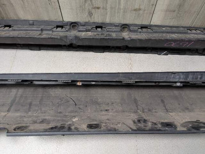 OEM BMW F15 X5 Left Driver Running Step Board Side Skirt Rocker Panel w Bracket