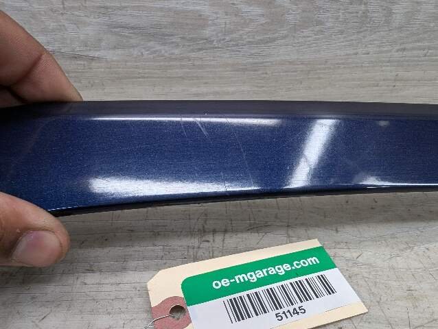 10-17 OEM Mercedes W207 E350 E400 E550 Rear Trunk Molding Spoiler Wing Blue