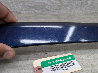 10-17 OEM Mercedes W207 E350 E400 E550 Rear Trunk Molding Spoiler Wing Blue