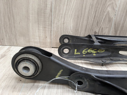 2018 BMW M550i G30 Rear Left Driver Control Arms SET 6861125 OEM BMW G11 G12 G14 G15 G16 G30 Rear Left Driver Upper Lower Control Arm SET