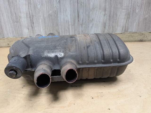06-08 OEM BMW E85 E86 Z4 Engine N52 Rear Exhaust Flap Muffler Silencer