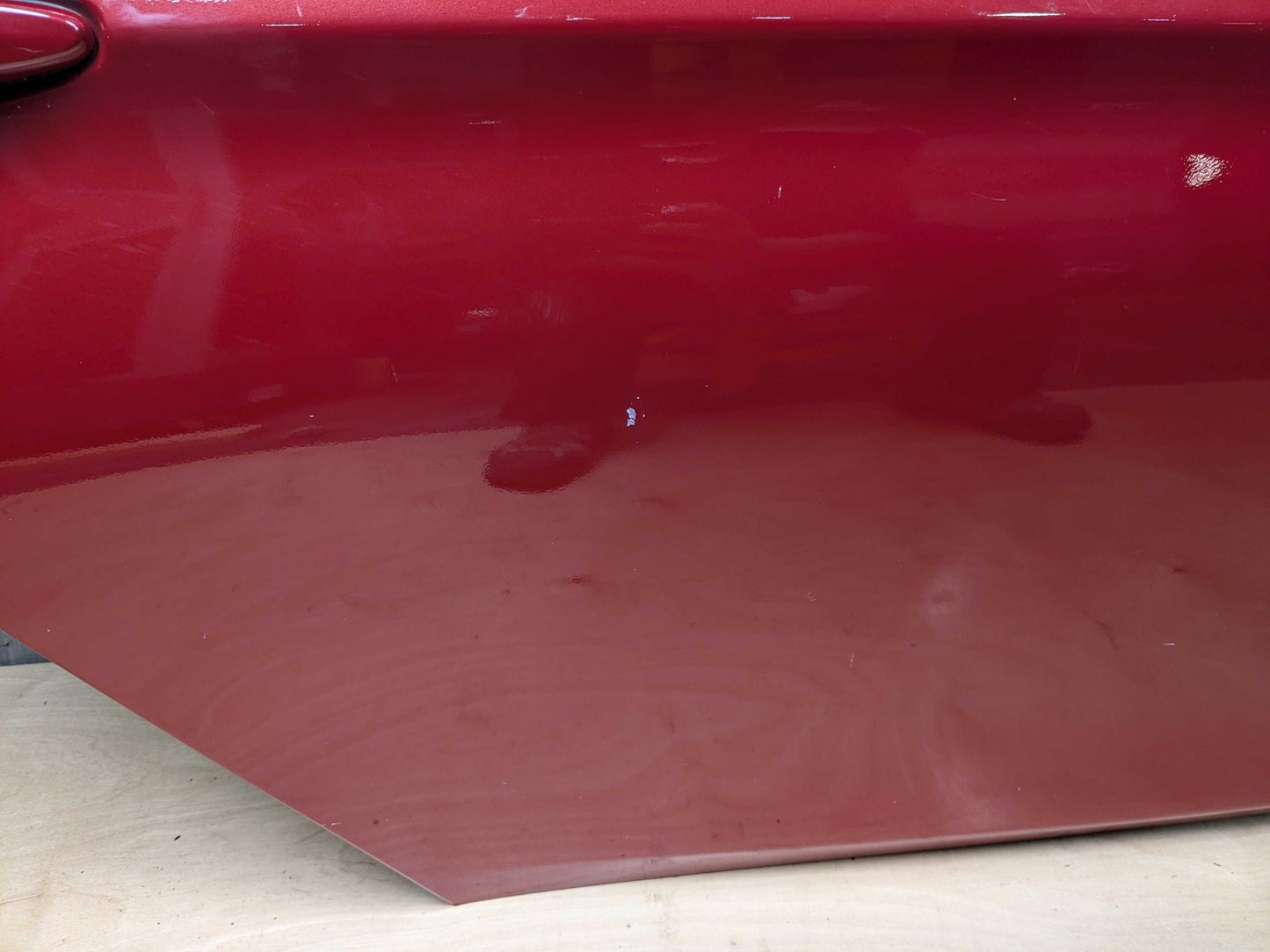 OEM BMW F30 F80 328 330 335 340 M3 Rear Right Passenger Door Shell Panel Red MELBOURNEROT METALLIC (A75)