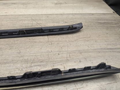 14-19 OEM BMW F85 F86 X5M X6M Front Right Windshield Side Drip Molding PAIR