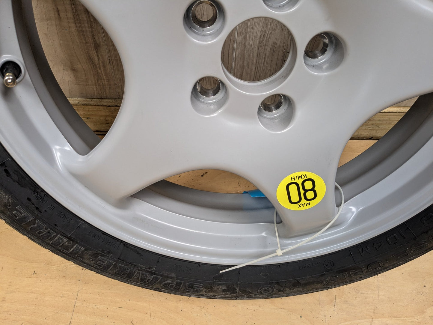 OEM BMW G01 G02 G12 G30 530 540 M550 X3 X4 Spare Tire Wheel Rim Donut 18x4 ET-1