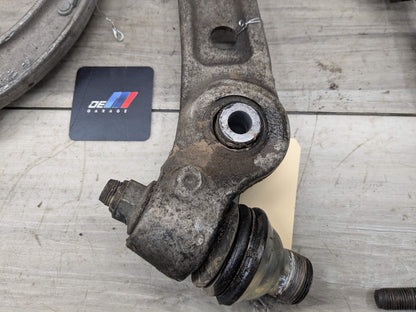 17-23 OEM BMW G30 M550iX Front Left Driver Upper Lower Control Arm Tie Rod SET