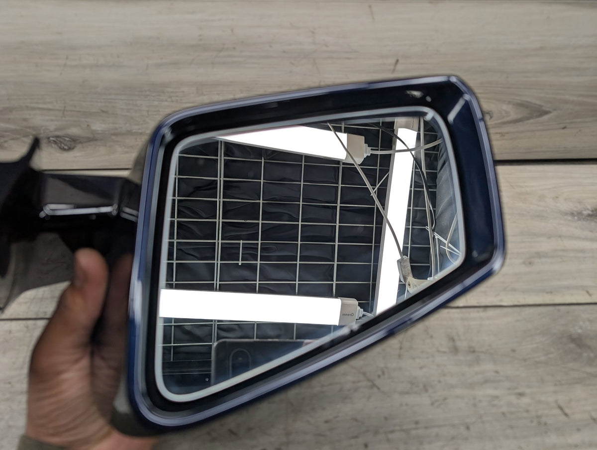 OEM Mercedes W207 W212 E350 E550 Left Driver Side Mirror w/ Glass & Blind Spot