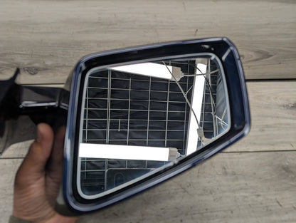 OEM Mercedes W207 W212 E350 E550 Left Driver Side Mirror w/ Glass & Blind Spot