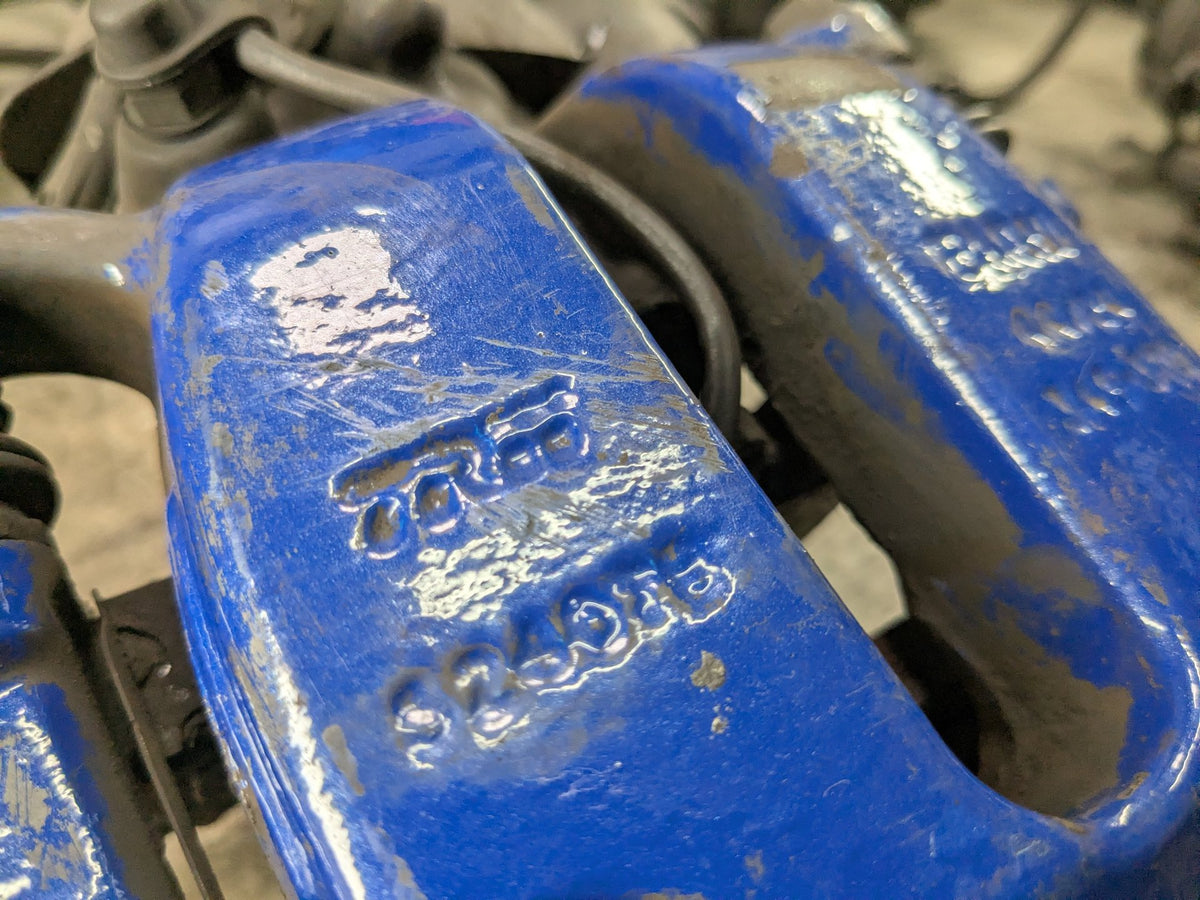 2018-2024 BMW X3 G01 Front Rear Left Right Brake Caliper SET 6891283 *OEM BMW G01 X3 M40 G20 M340 FRONT REAR Left Right Brake Calipers BREMBO Blue